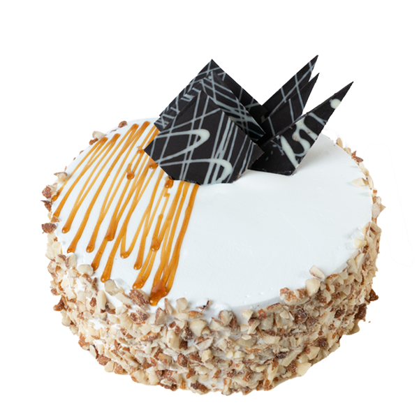 Almond Caramel Cake